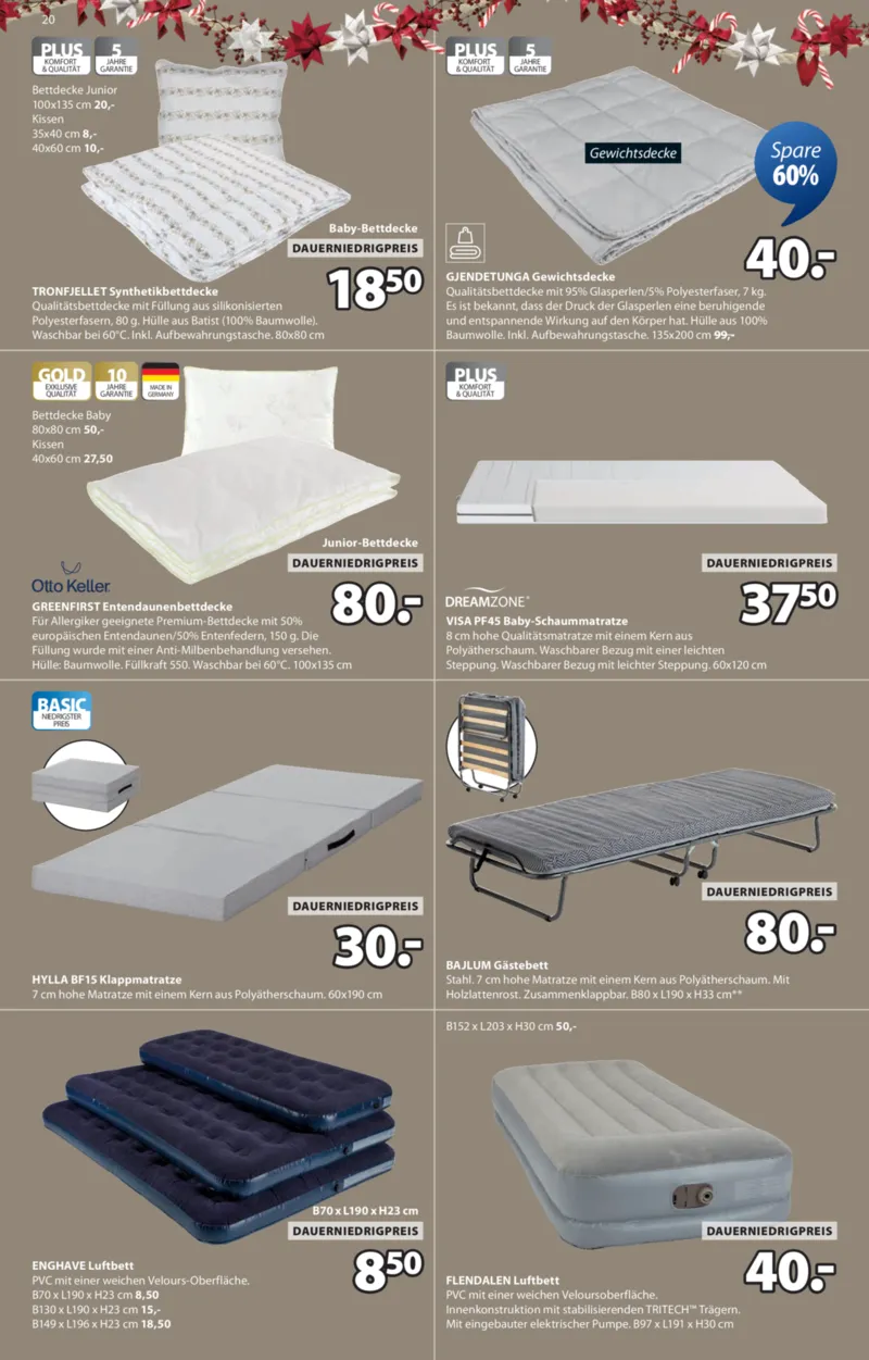 JYSK Prospekt vom 03.11.2025, Seite 20