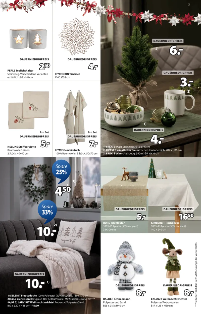 JYSK Prospekt vom 03.11.2025, Seite 3