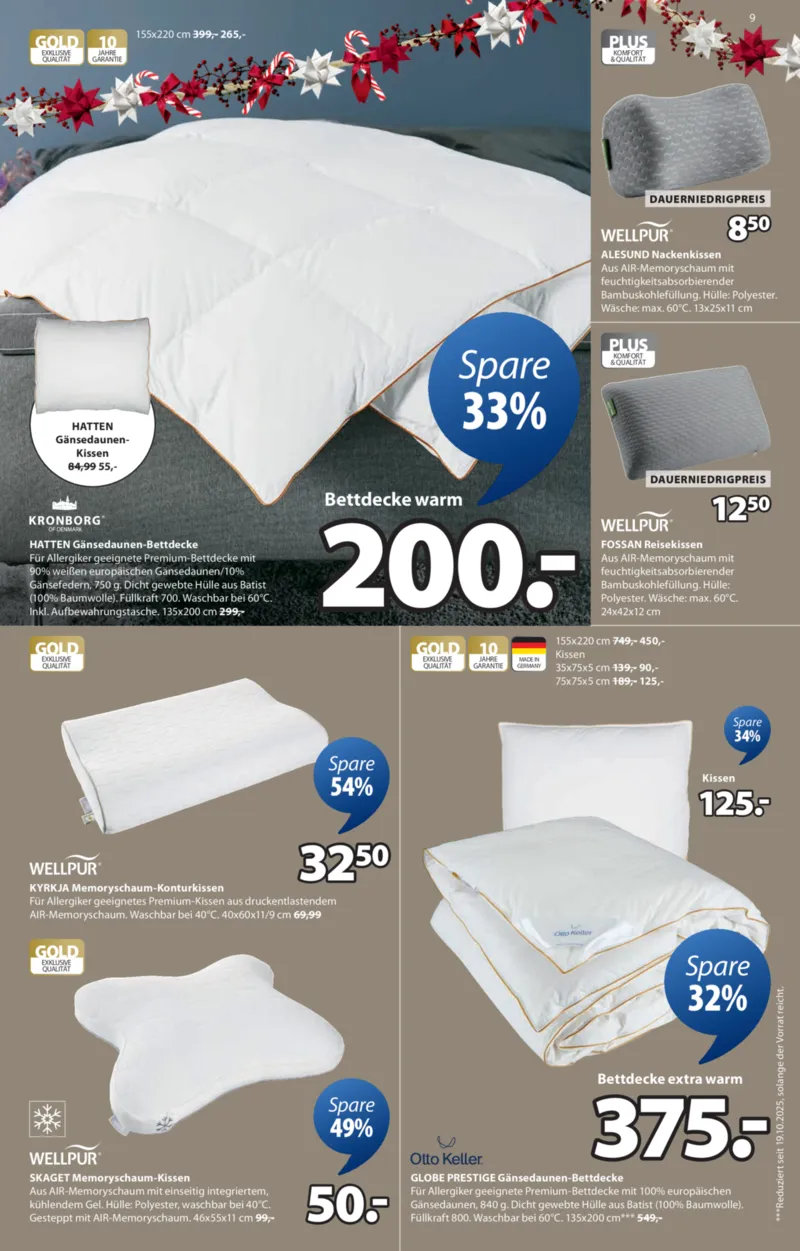JYSK Prospekt vom 10.11.2025, Seite 9