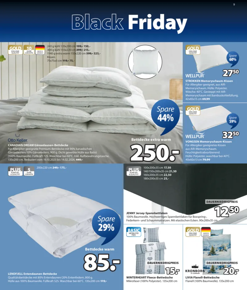 JYSK Prospekt vom 17.11.2025, Seite 9