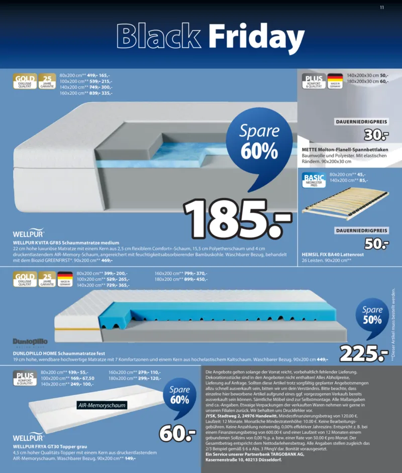 JYSK Prospekt vom 17.11.2025, Seite 11