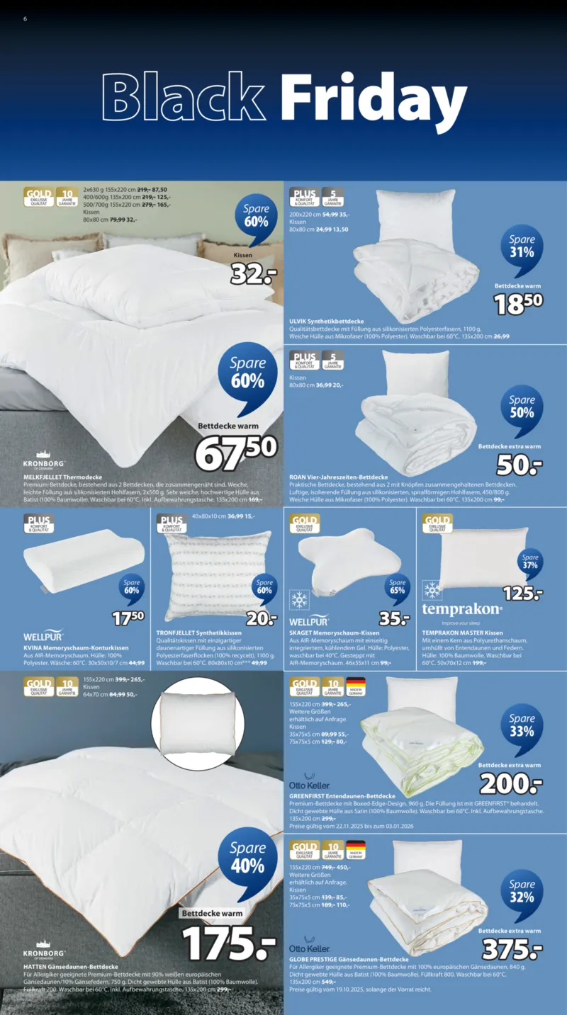JYSK Prospekt vom 24.11.2025, Seite 6