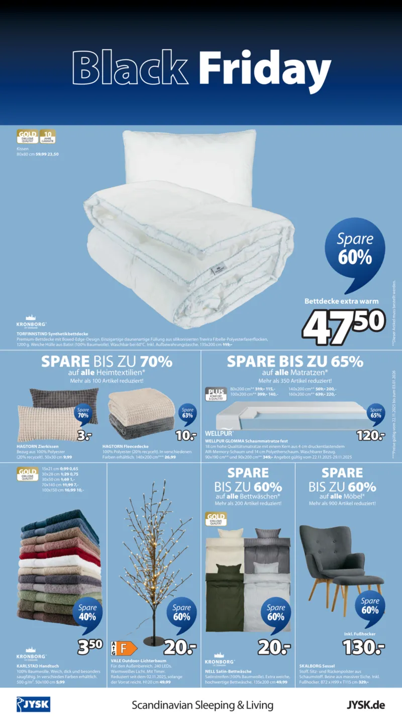 JYSK Prospekt vom 24.11.2025, Seite 8