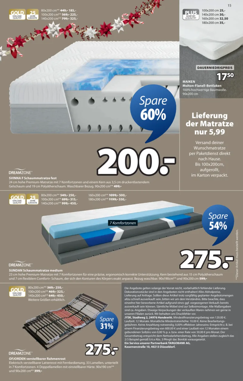 JYSK Prospekt vom 08.12.2025, Seite 15