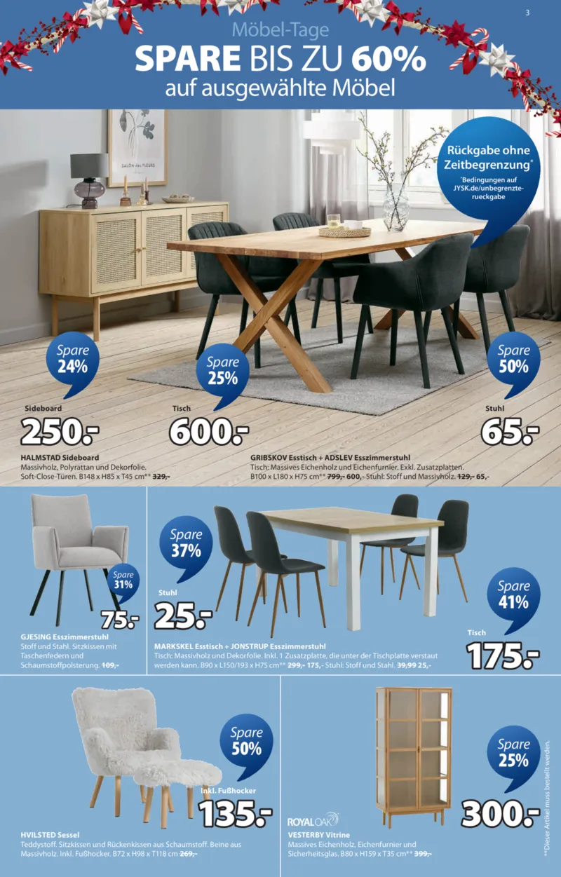 JYSK Prospekt vom 08.12.2025, Seite 3