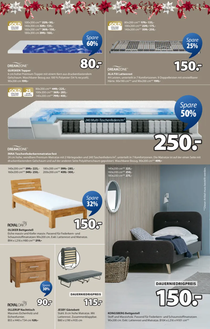 JYSK Prospekt vom 15.12.2025, Seite 9