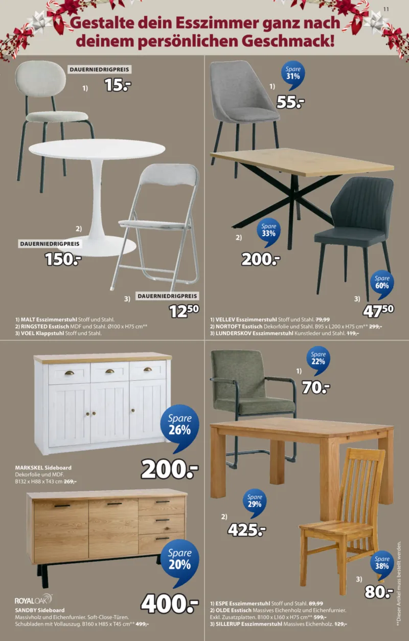 JYSK Prospekt vom 15.12.2025, Seite 11