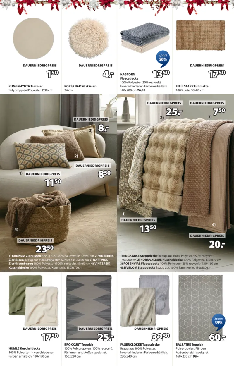 JYSK Prospekt vom 15.12.2025, Seite 14