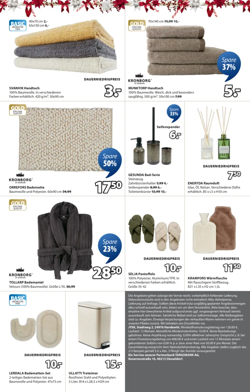 JYSK Prospekt vom 15.12.2025, Seite 15