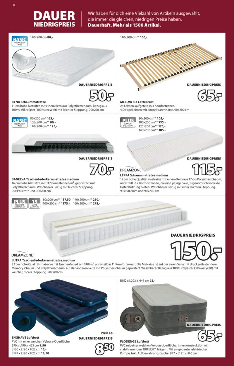 JYSK Prospekt vom 15.12.2025, Seite 8