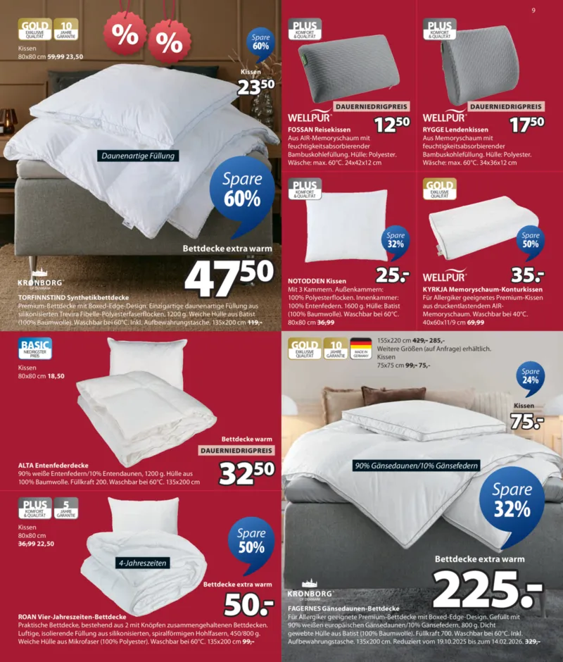 JYSK Prospekt vom 05.01.2026, Seite 9