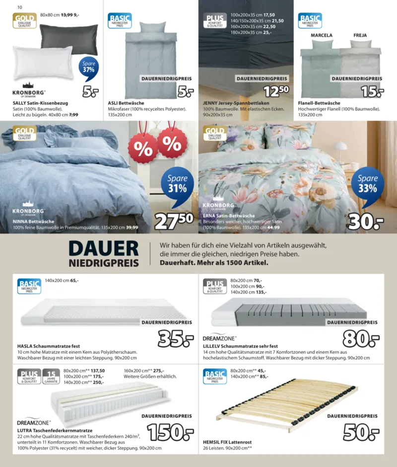 JYSK Prospekt vom 05.01.2026, Seite 10