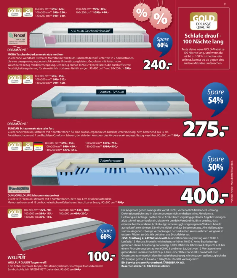 JYSK Prospekt vom 05.01.2026, Seite 11