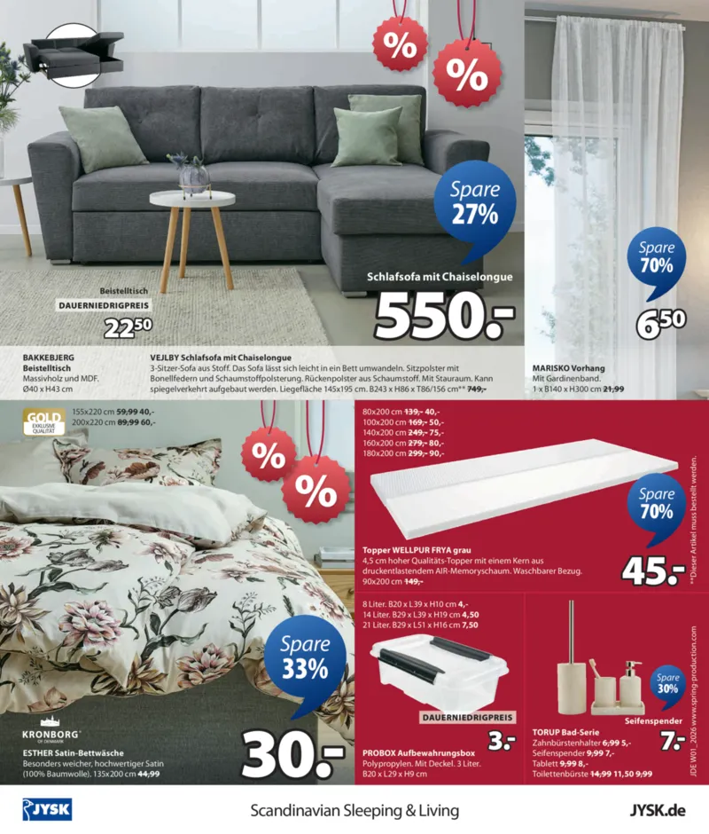 JYSK Prospekt vom 05.01.2026, Seite 12