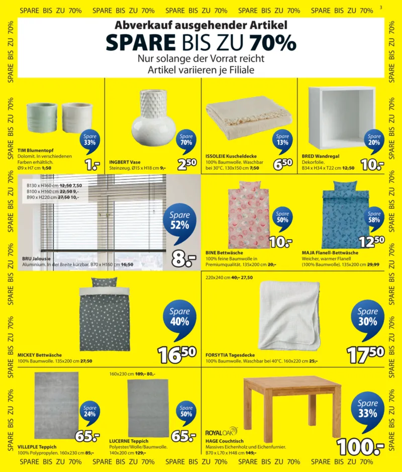 JYSK Prospekt vom 05.01.2026, Seite 3