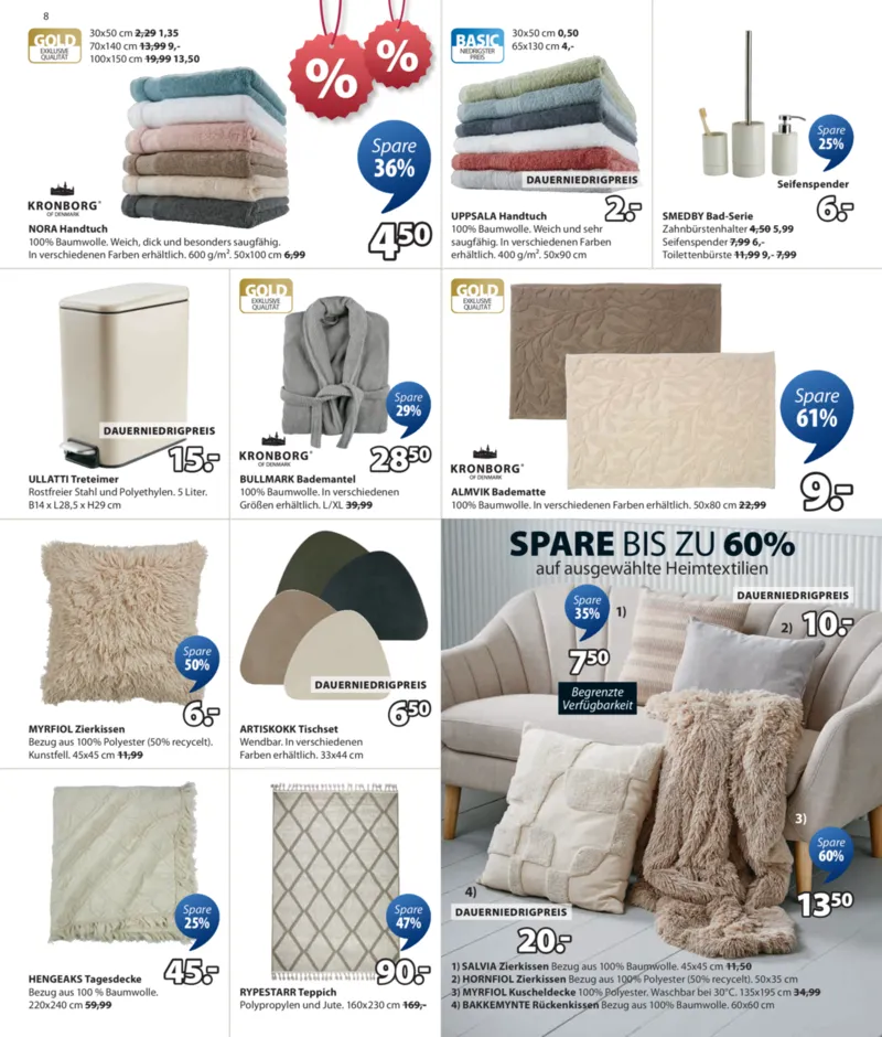 JYSK Prospekt vom 05.01.2026, Seite 8