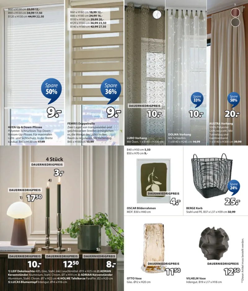 JYSK Prospekt vom 19.01.2026, Seite 9