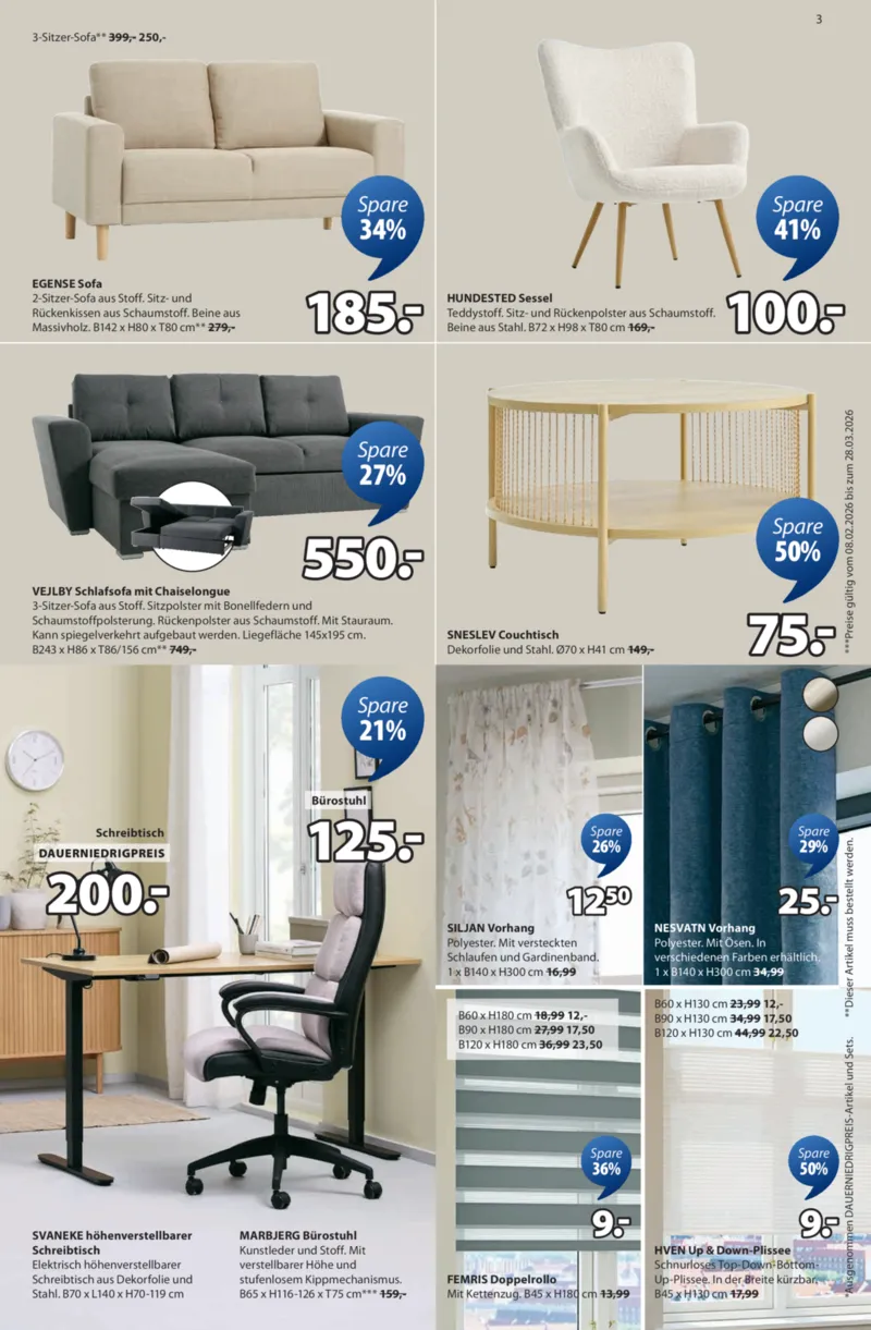 JYSK Prospekt vom 09.02.2026, Seite 3