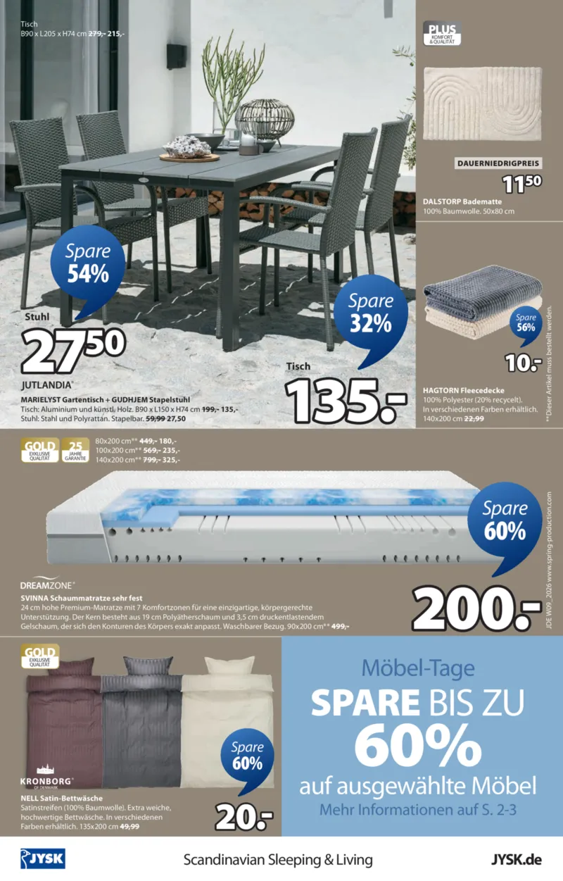 JYSK Prospekt vom 02.03.2026, Seite 17