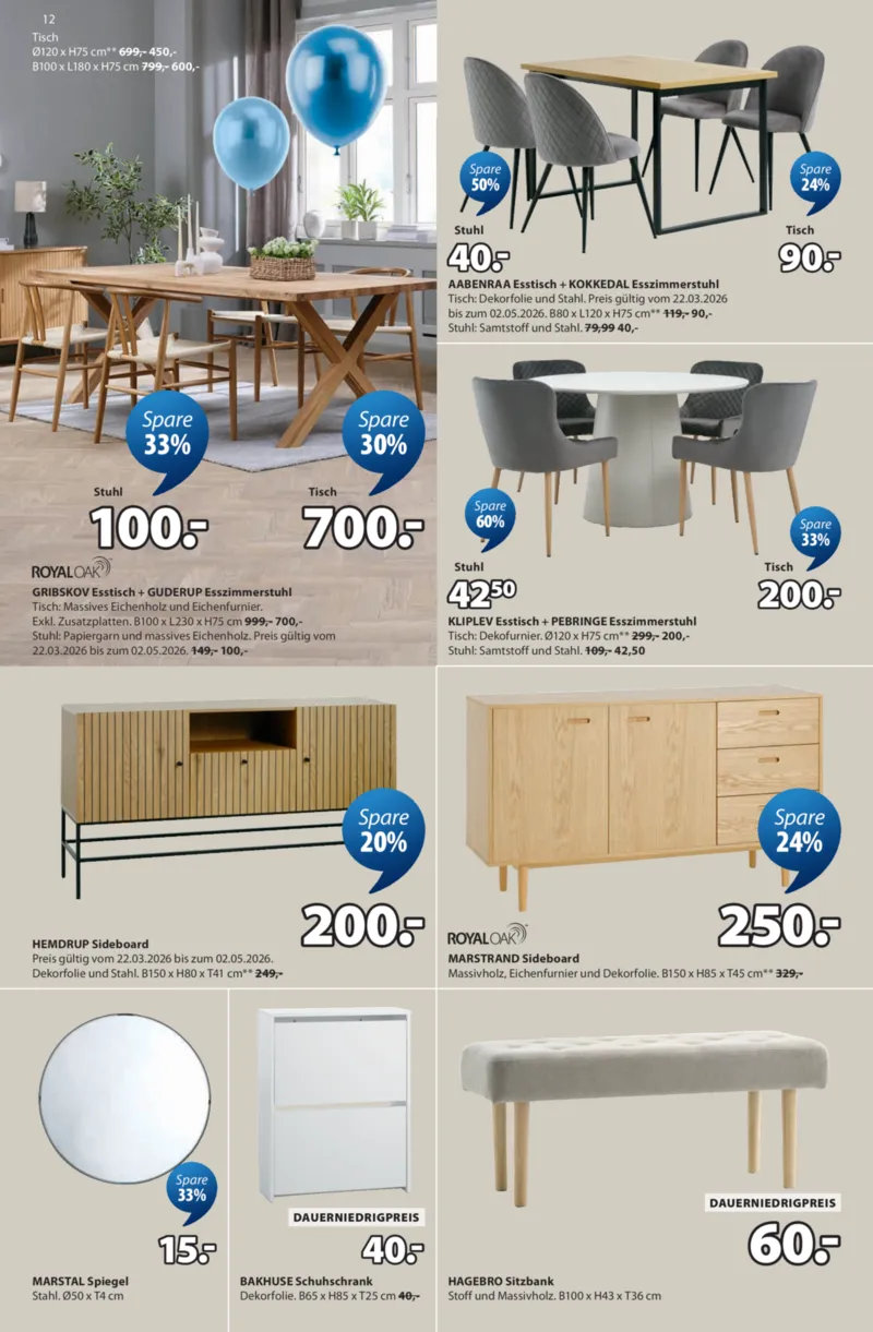 JYSK Prospekt vom 23.03.2026, Seite 12