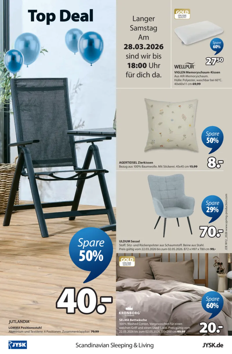 JYSK Prospekt vom 23.03.2026, Seite 24