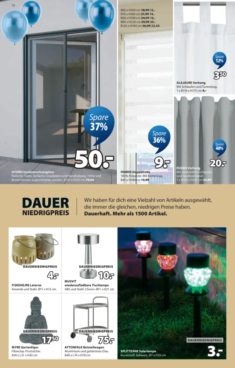 JYSK Prospekt vom 30.03.2026, Seite 12