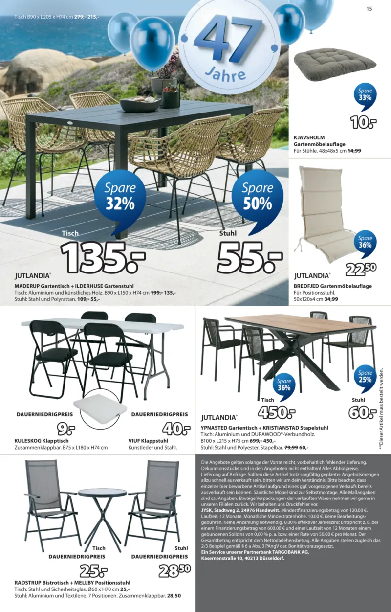JYSK Prospekt vom 30.03.2026, Seite 15