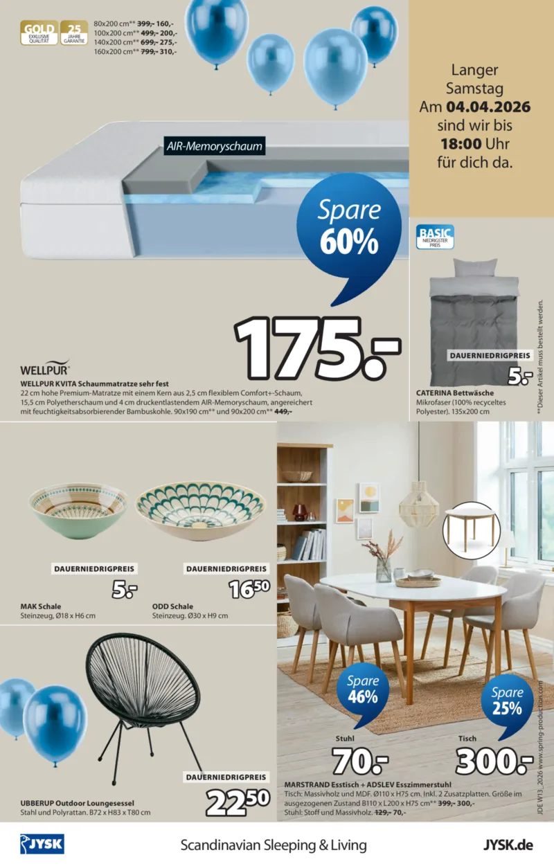 JYSK Prospekt vom 30.03.2026, Seite 16