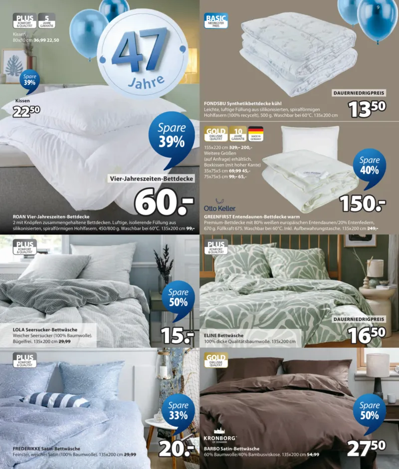 JYSK Prospekt vom 13.04.2026, Seite 9