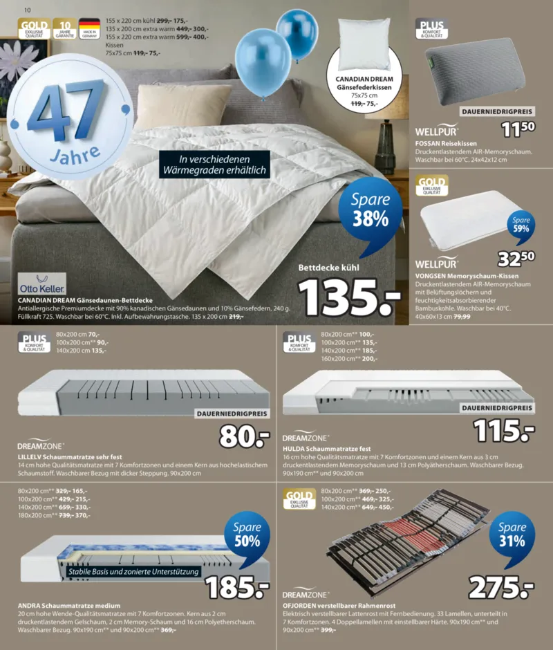 JYSK Prospekt vom 13.04.2026, Seite 10