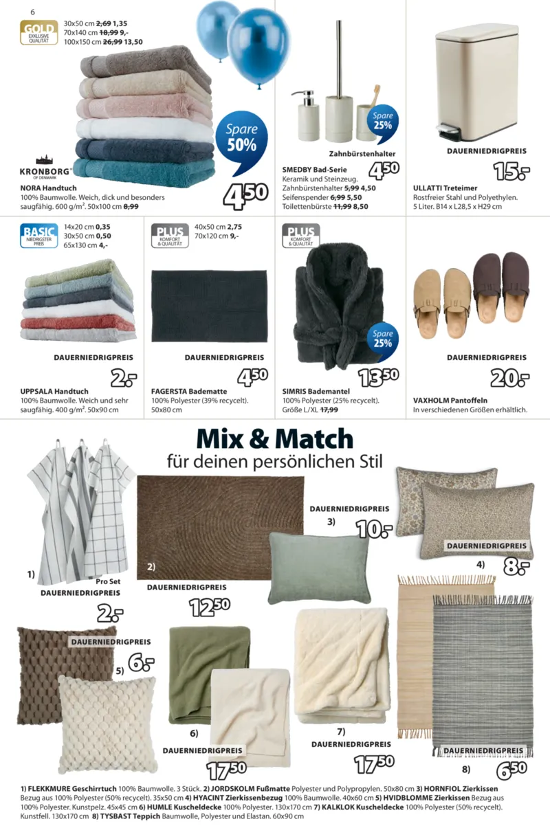 JYSK Prospekt vom 20.04.2026, Seite 6