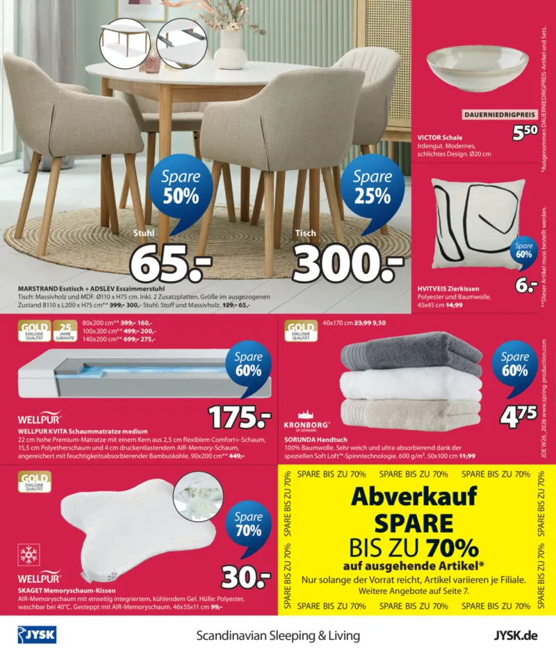 JYSK Prospekt vom 06.07.2026, Seite 12