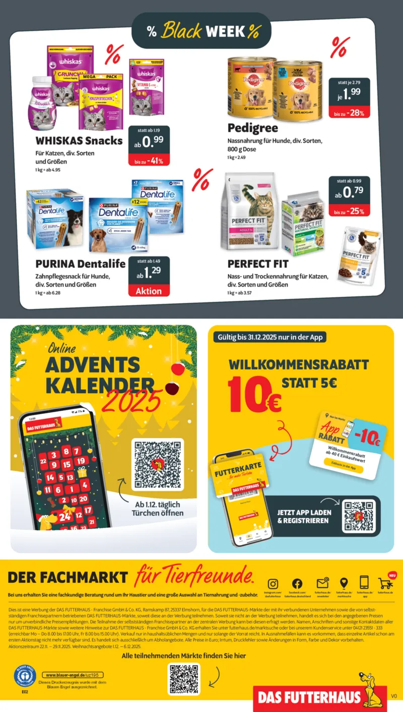 Das Futterhaus Prospekt vom 22.11.2025, Seite 8