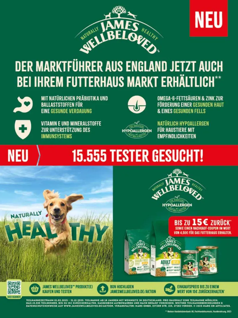 Das Futterhaus Prospekt vom 01.12.2025, Seite 31