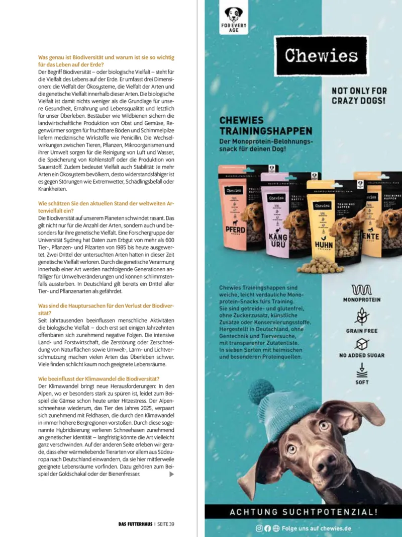 Das Futterhaus Prospekt vom 01.12.2025, Seite 39