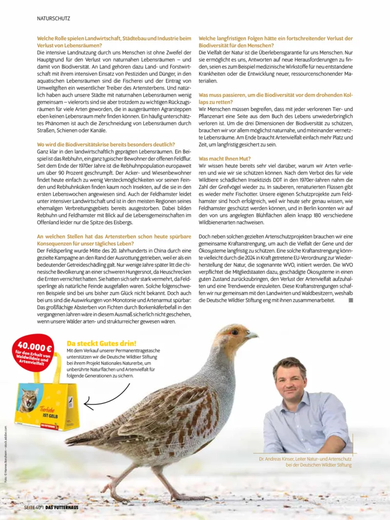 Das Futterhaus Prospekt vom 01.12.2025, Seite 40