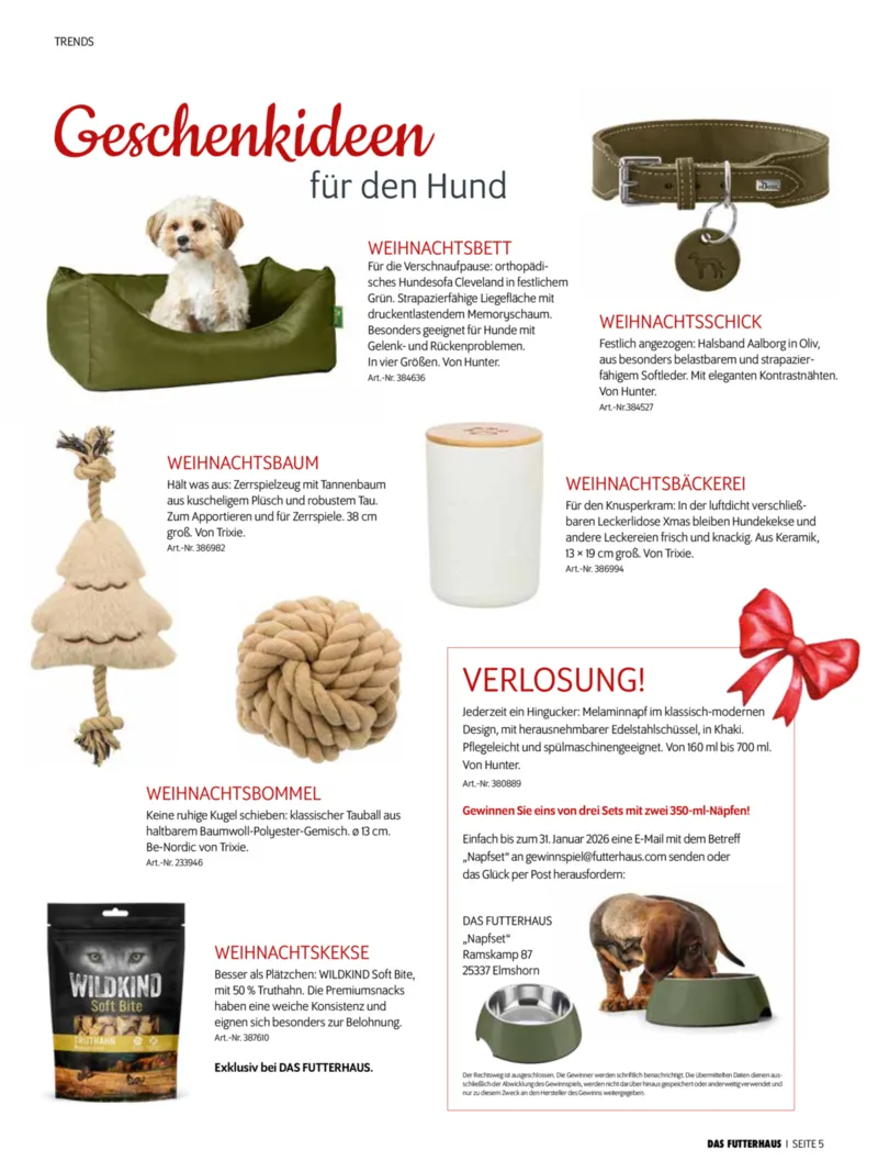 Das Futterhaus Prospekt vom 01.12.2025, Seite 5