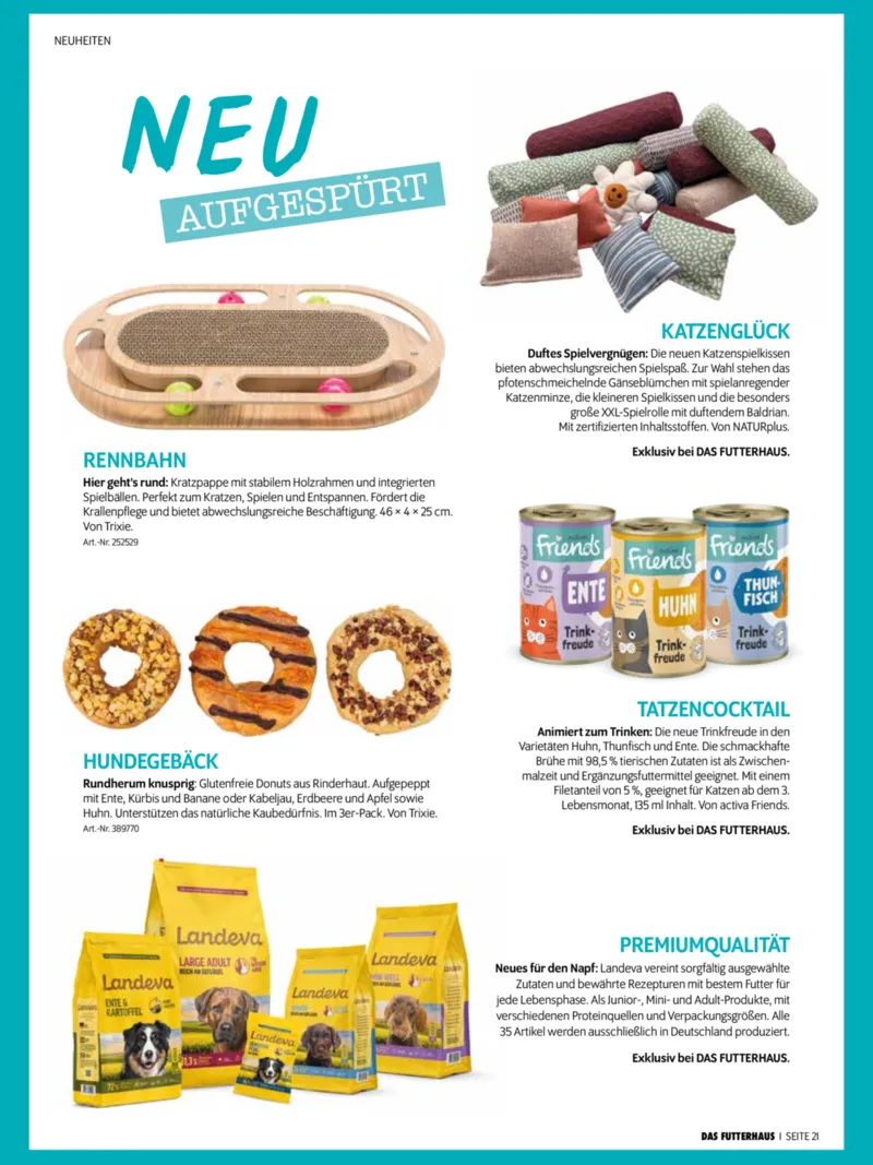 Das Futterhaus Prospekt vom 01.04.2026, Seite 21