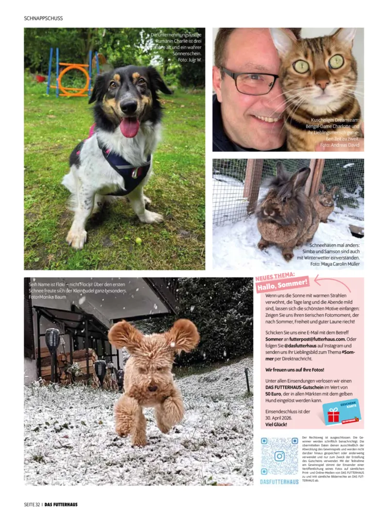 Das Futterhaus Prospekt vom 01.04.2026, Seite 32