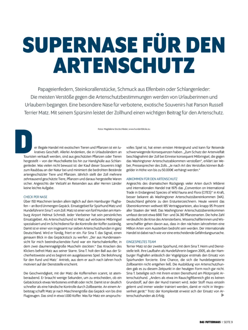 Das Futterhaus Prospekt vom 01.04.2026, Seite 9