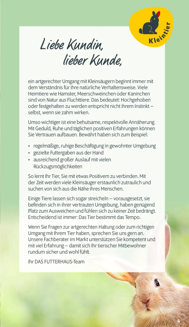 Das Futterhaus Prospekt vom 25.04.2026, Seite 3