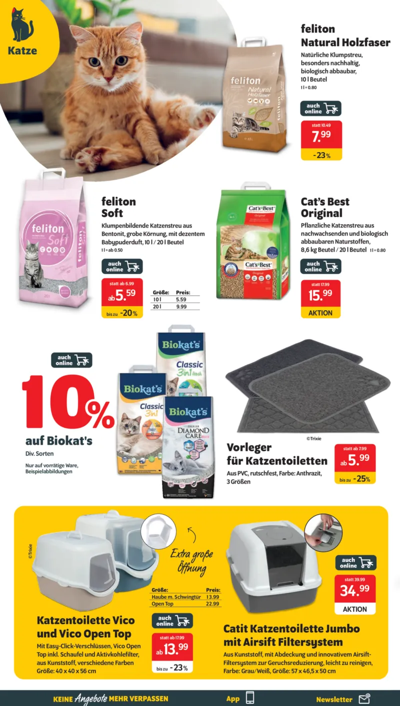 Das Futterhaus Prospekt vom 26.09.2026, Seite 10