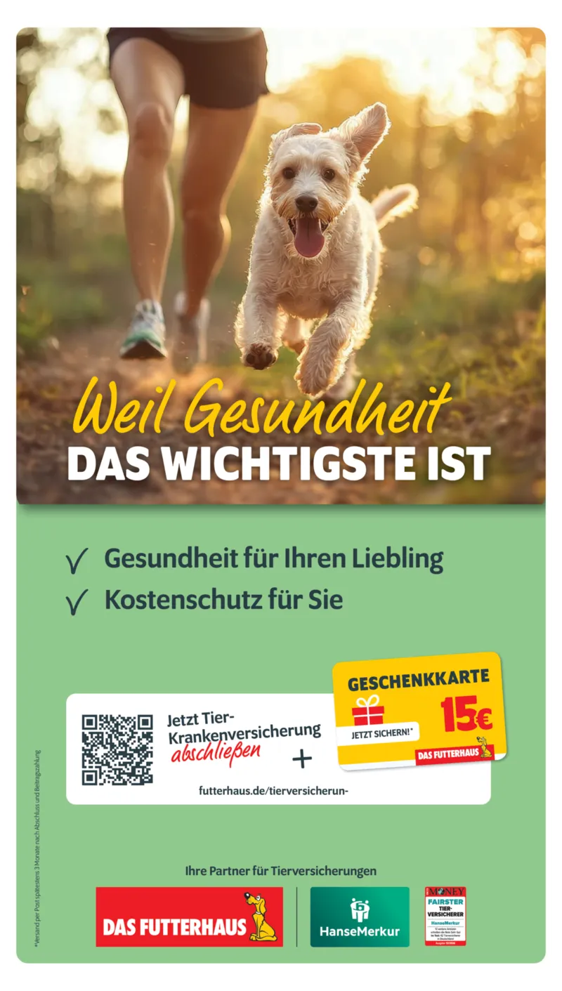 Das Futterhaus Prospekt vom 26.09.2026, Seite 16