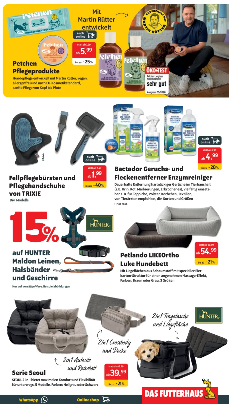 Das Futterhaus Prospekt vom 26.09.2026, Seite 3