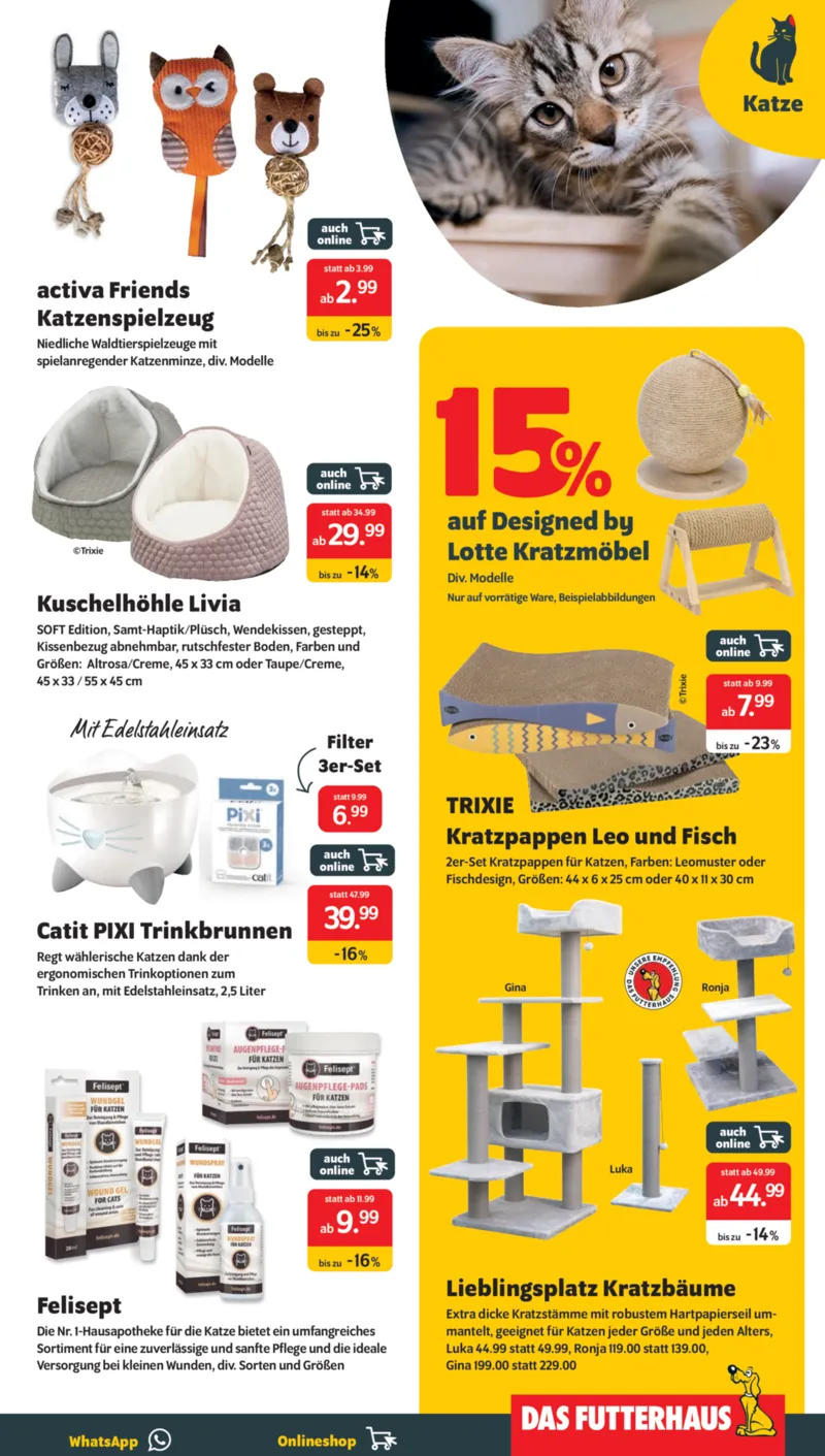 Das Futterhaus Prospekt vom 26.09.2026, Seite 9