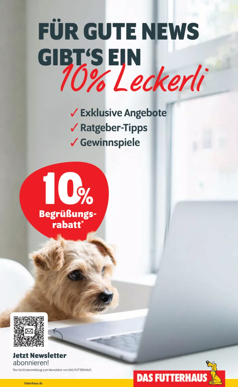 Das Futterhaus Prospekt vom 10.10.2026, Seite 17