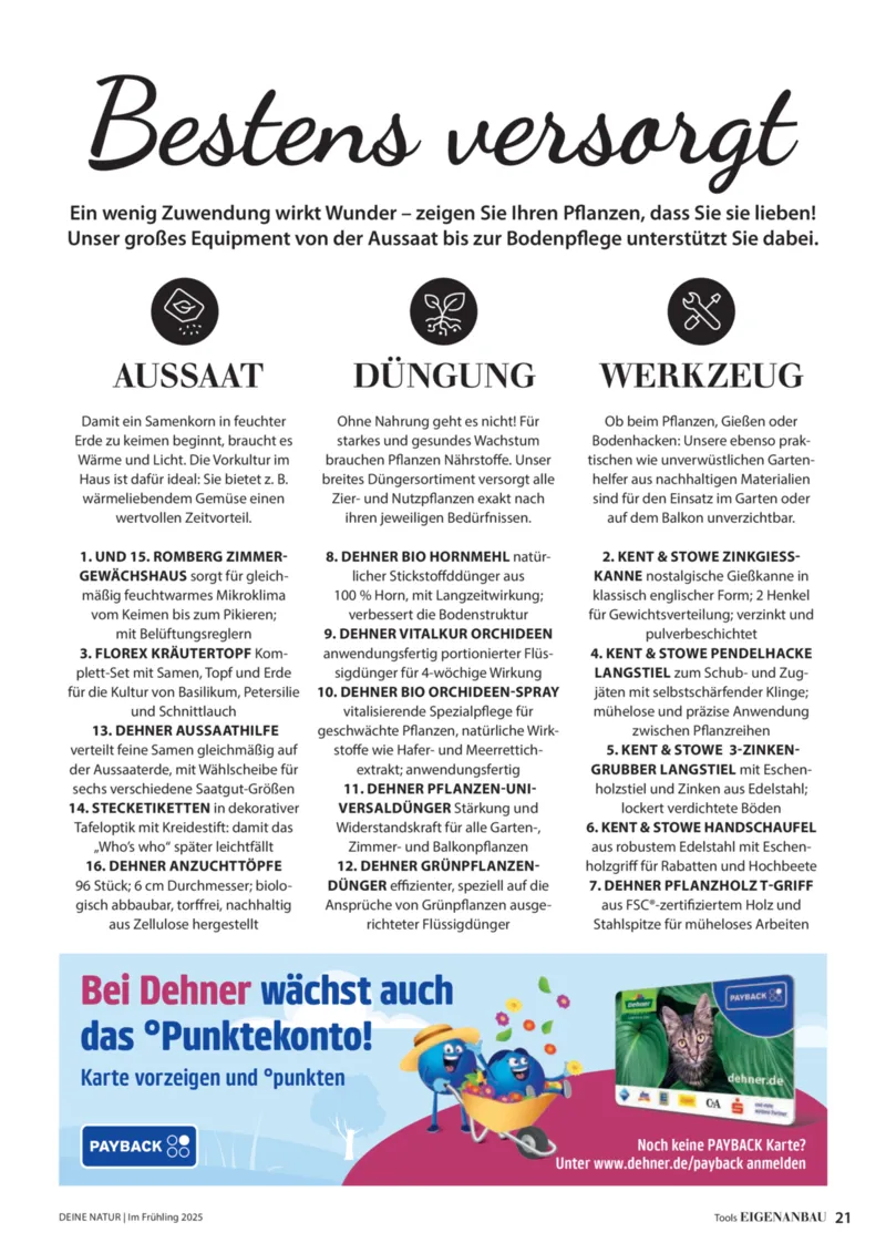 Dehner Prospekt vom 06.01.2026, Seite 21