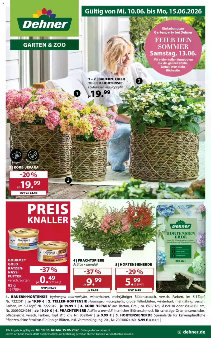 Dehner Prospekt vom 10.06.2026, Seite 1