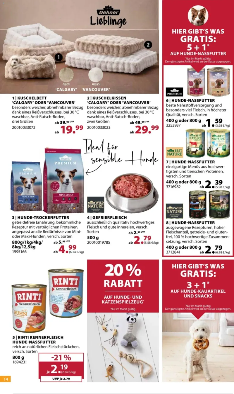 Dehner Prospekt vom 23.09.2026, Seite 14