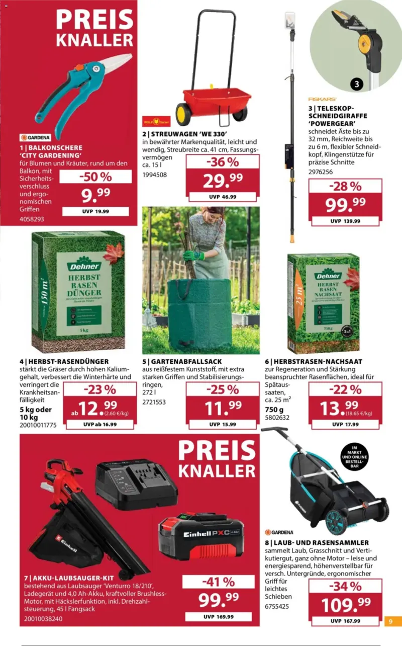 Dehner Prospekt vom 23.09.2026, Seite 9